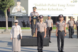 Jelang Alih Tugas, AKBP Bramastyo Titip Semangat Pengabdian kepada Jajaran Polres Kediri*