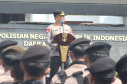 1.839 Personel Gabungan Siap Kawal Aksi Damai PSHT, di Polrestabes Surabaya Pastikan Kenyamanan Masyarakat