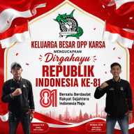 Keluarga Besar DPP KARSA Peringati HUT Kemerdekaan RI ke-81