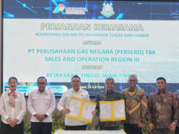 Kejaksaan tinggi Jatim bangun sinergi strategis bersama PGN