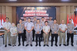 Polres Ngawi dan Kantor Pertanahan Perkuat Sinergi, Wujudkan Kepastian Hukum di Bidang Pertanahan