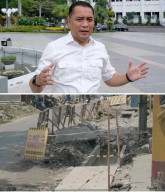 Proyek Drainase Jalan Ngemplak Disorot, Wali Kota Eri Cahyadi Jatuhkan SP 1 kepada Kontraktor.