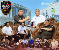 Perkuat Sinergi Intelijen dan Penegakan Hukum, Kajati Jatim Terima Audiensi Kominda Jatim.