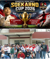 Soekarno Cup 2026 Resmi Dibuka di Surabaya, 400 Talenta Muda dari 16 Provinsi Siap Unjuk Kemampuan