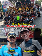 Antusiasme Warga Mulyoagung Dau Warnai Kirab Seni Budaya “Pesona Mulyoagung” dalam Rangka HUT RI ke-81