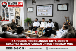 Kapolres Probolinggo Kota Soroti Kualitas Bahan Pangan Untuk Program MBG