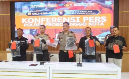 Polres Probolinggo Kota Ungkap Kasus Pembunuhan Manusia Silver, Dua Tersangka Diamankan