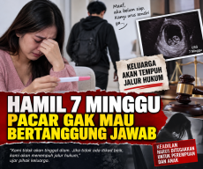 Tak Kunjung Ada Kepastian, Keluarga SS Siap Bawa Persoalan Kehamilan ke Jalur Hukum.