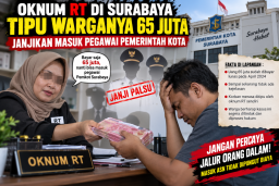 Dijanjikan Masuk Pemkot Surabaya, Warga Gubeng Masjid Mengaku Rugi Rp65 Juta: Diduga Libatkan Oknum RT.