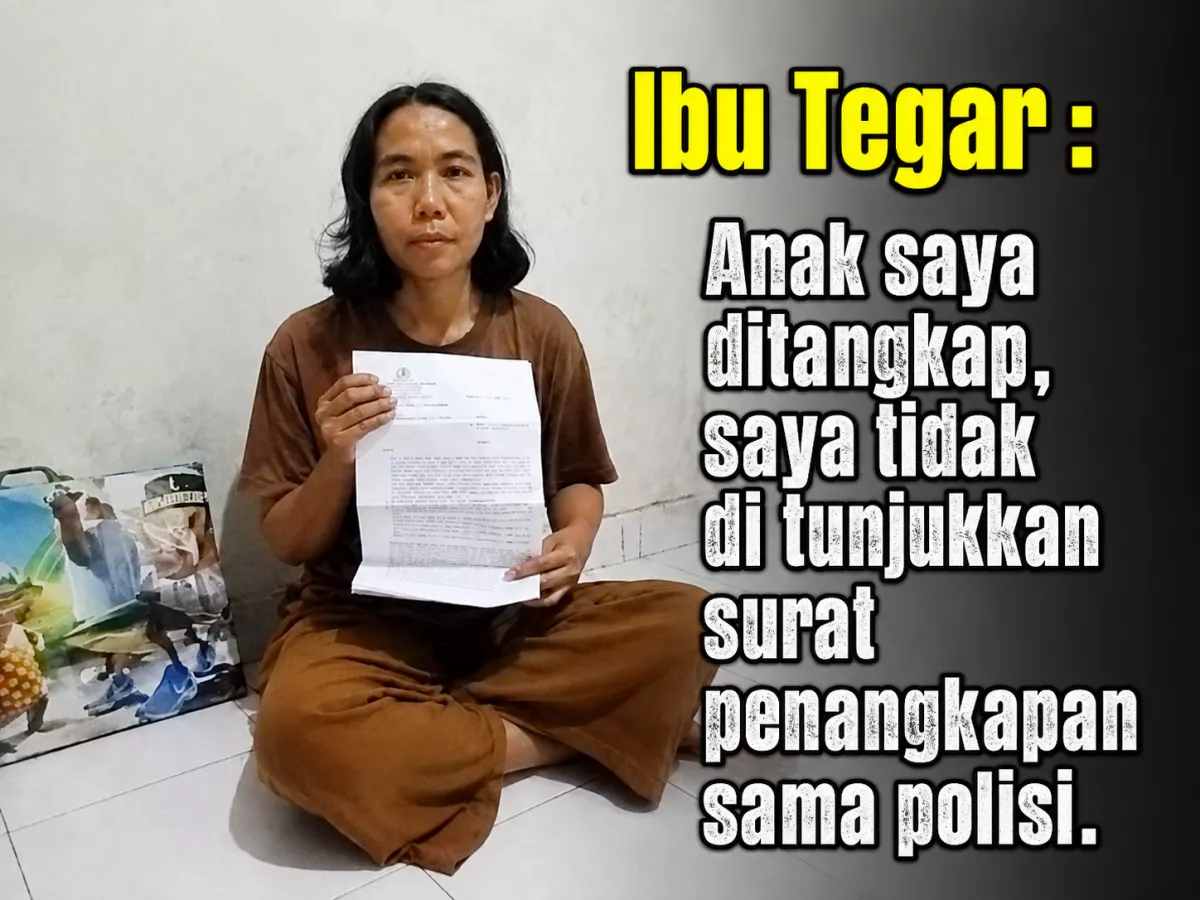Kontroversi penangkapan Ade Tegar,Polres Bojonegoro klaim sudah kordinasi , Kapolsek Kenjeran, Polres Perak: Tidak ada!