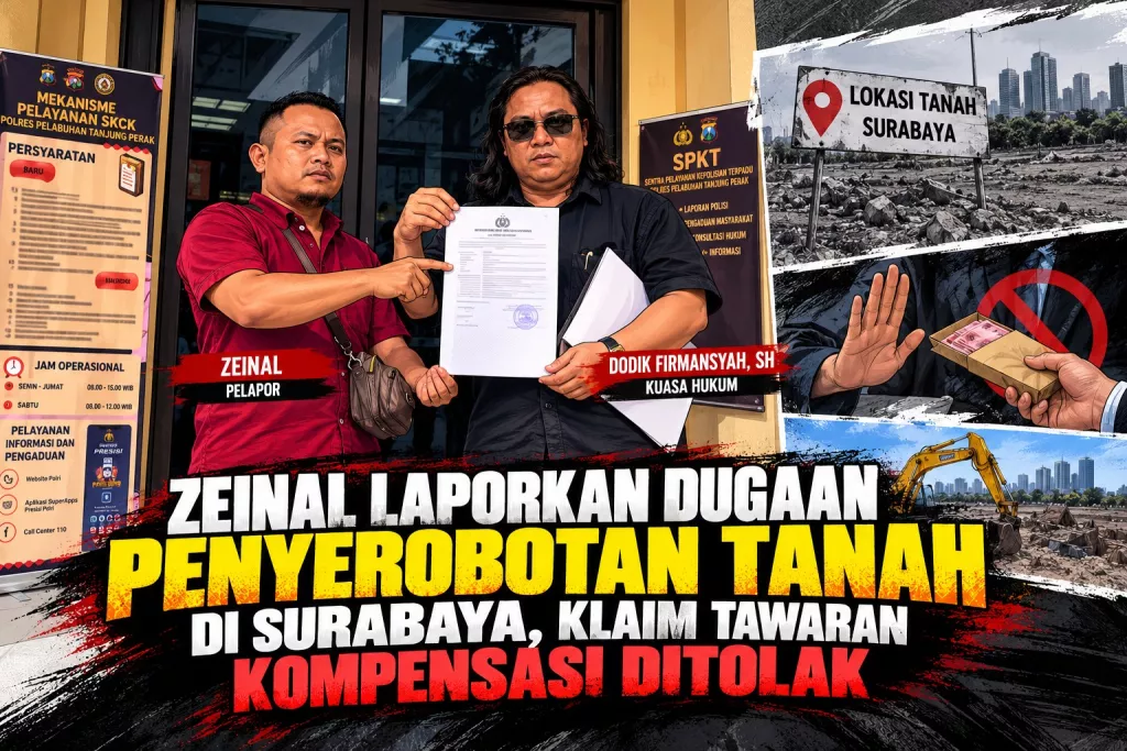 Sengketa Rumah di Tambak Wedi, Zainal Tempuh Jalur Hukum Usai Dua Kali Somasi Tak Digubris