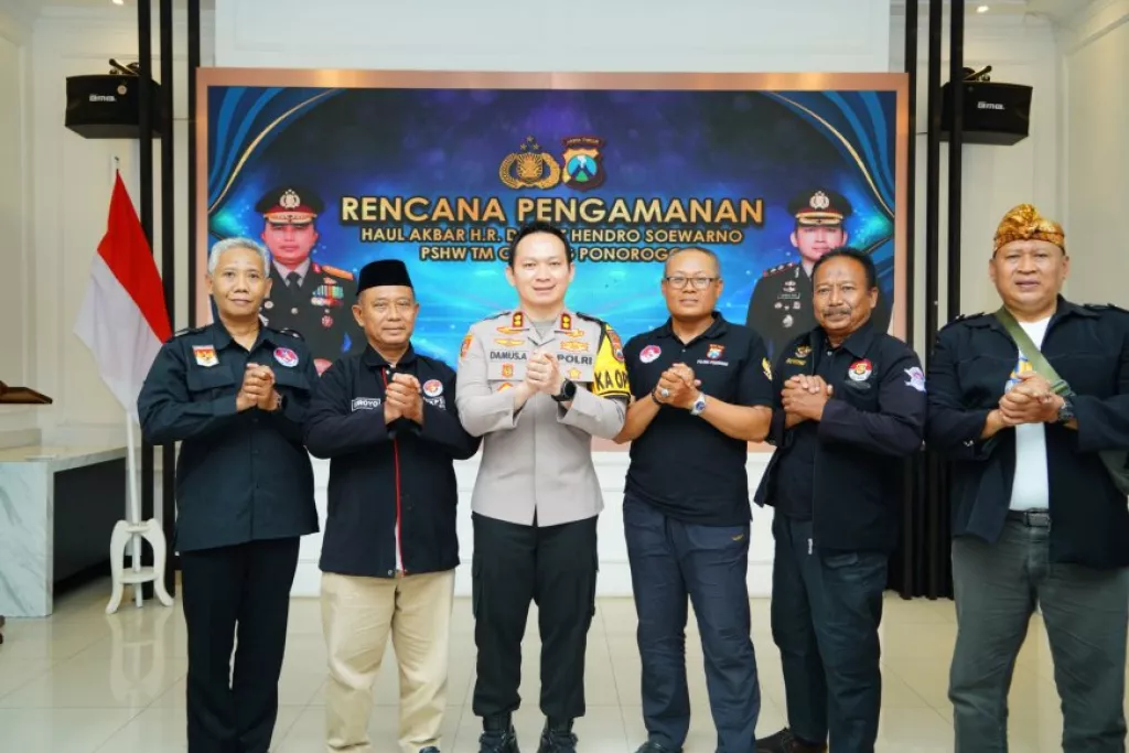 Polres Ponorogo Gelar Rakor Pengamanan Haul H.R. Djimat Hendro Soewarno 2026, Perkuat Sinergi Jaga Kondusivitas Wilayah