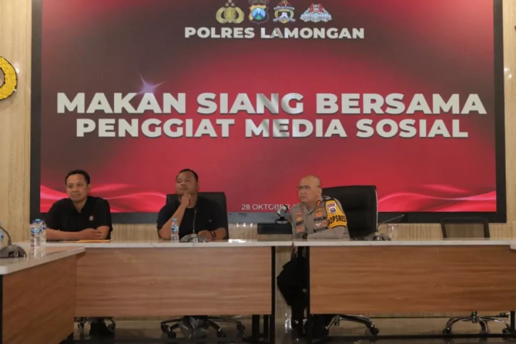 Kapolres Lamongan Gandeng Penggiat Medsos Bangun Ruang Digital Aman dan Nyaman