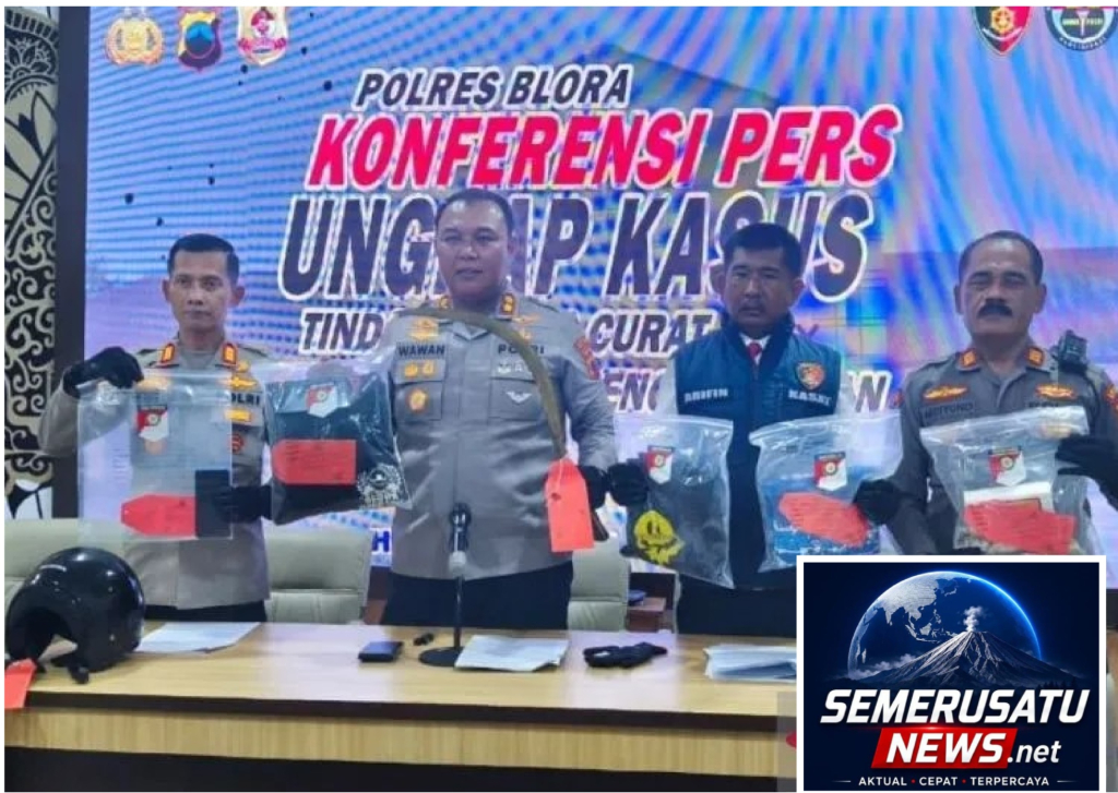 Satreskrim Polres Blora bekuk komplotan pengeroyok di Jalan Blora-Cepu        