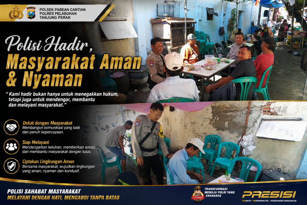 Aiptu Affan.H anggota Polsek Pabean Cantikan Kembali Jadi Sorotan Berkat Kepedulian kepada Warga