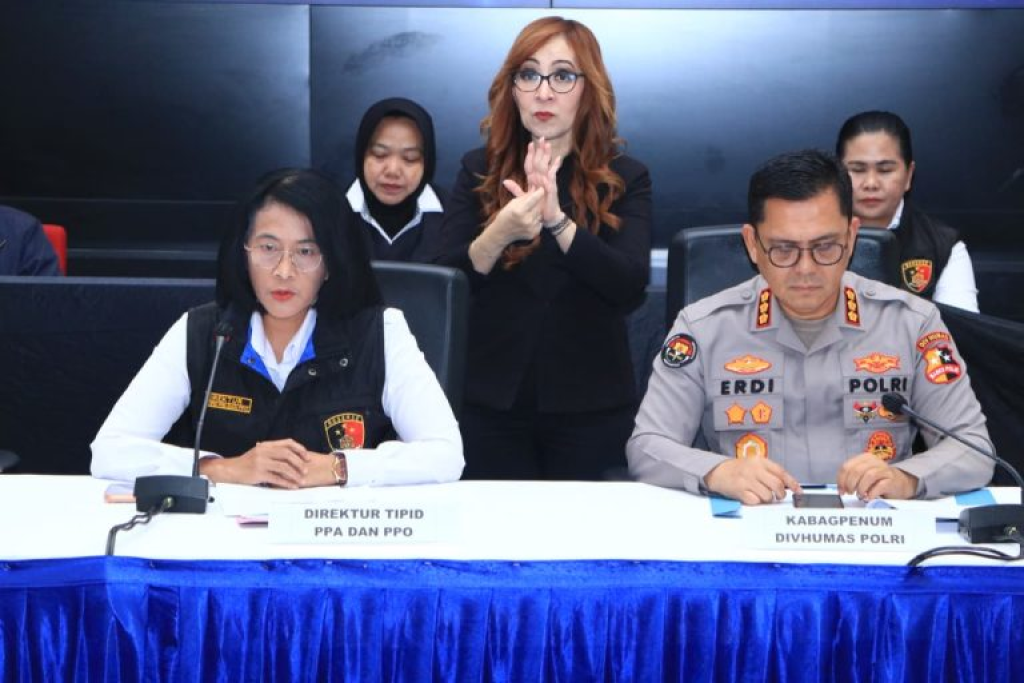 Direktorat Tindak Pidana PPA-PPO Bareskrim POLRI Ungkap Tiga Kasus Kekerasan Seksual hingga TPPO Pengantin Pesanan.