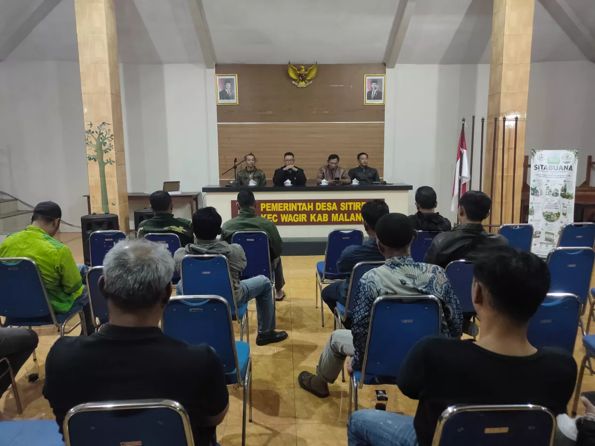 Wakapolsek Wagir Pimpin Rakor Persiapan Turnamen Bola Voli "Sitirejo Cup ke-5" Tahun 2026.