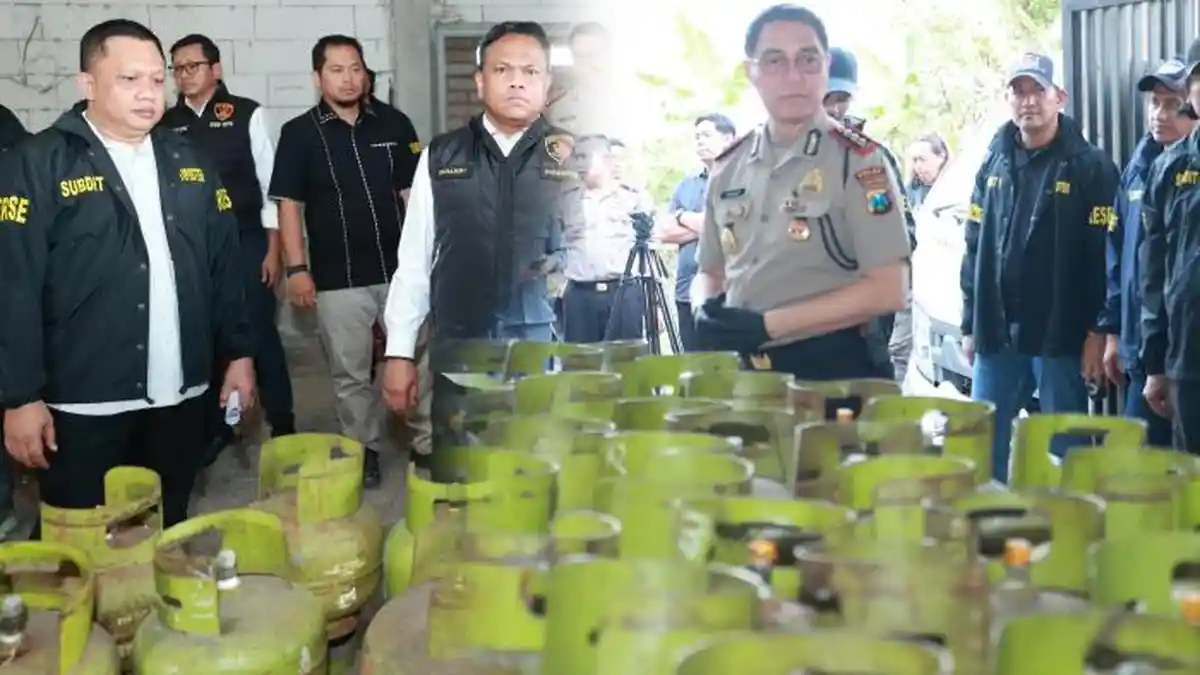 Direktorat Tindak Pidana Tertentu (Dittipidter) Bareskrim Polri membongkar praktik pengoplosan LPG bersubsidi